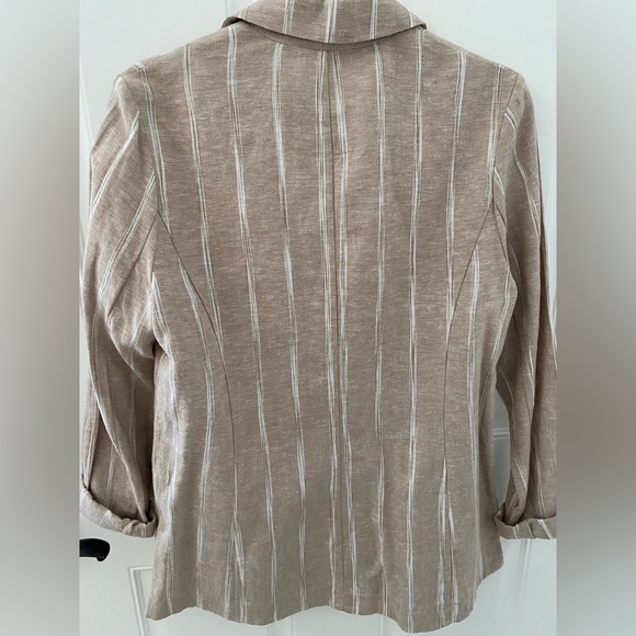 Anthropologie DREW linen blend blazer - Picture 4 of 4